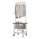 Mobile clothes display rack coat rack