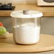 Insect-proof and moisture-proof sealed rice barrel for household use