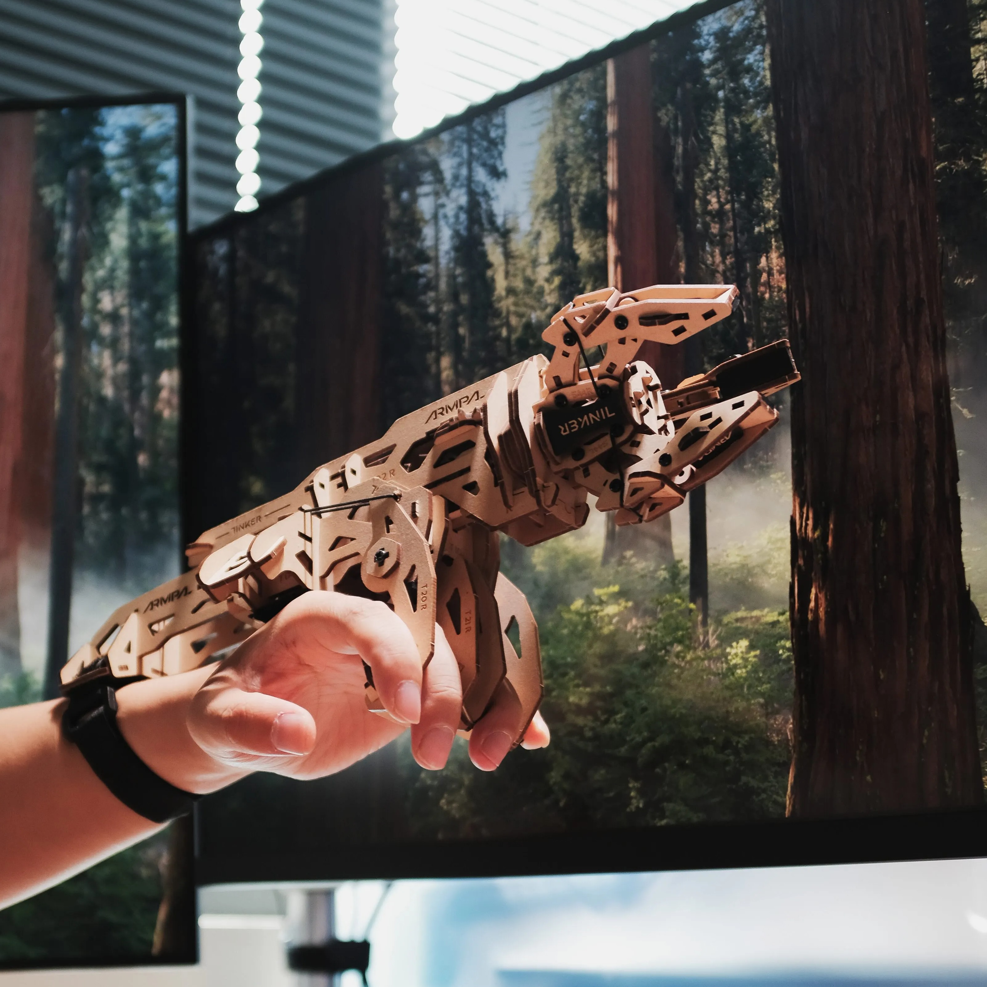 睿又tinker机械爪diy手工拼装创意摆件生日节日男生礼物玩具朋友 - 图2