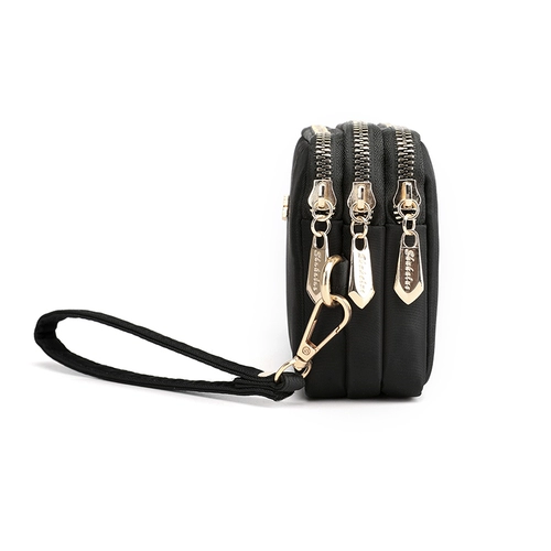 Летний кошелек, сумка через плечо для матери, вместительная и большая сумка с петлей на руку, шоппер, ткань, мобильный телефон, длинная маленькая сумка клатч, коллекция 2023