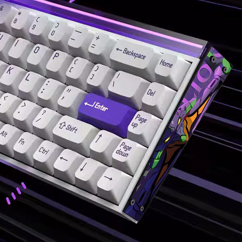 MADE68PRO ULTRA机械键盘侧护板定制DIY客制化亚克力卡通通用配件 - 图2
