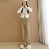 Штаны, высокая талия