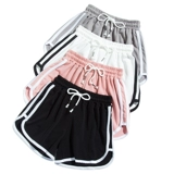 Спортивные шорты, быстросохнущие прохладные штаны для спортзала, для бега, оверсайз, высокая талия, большой размер