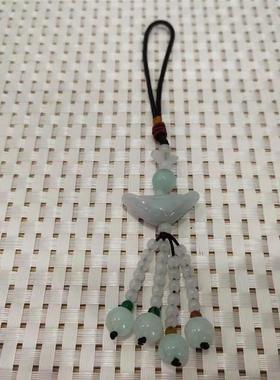 翡翠玉花生 平安扣 元宝车挂 居家流行饰品 礼品 车饰挂件