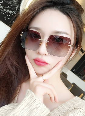 墨镜偏光时尚风圆脸显瘦太阳眼镜