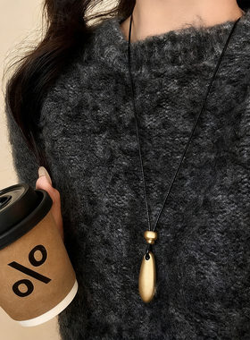 创意酒袋水壶吊坠项链女