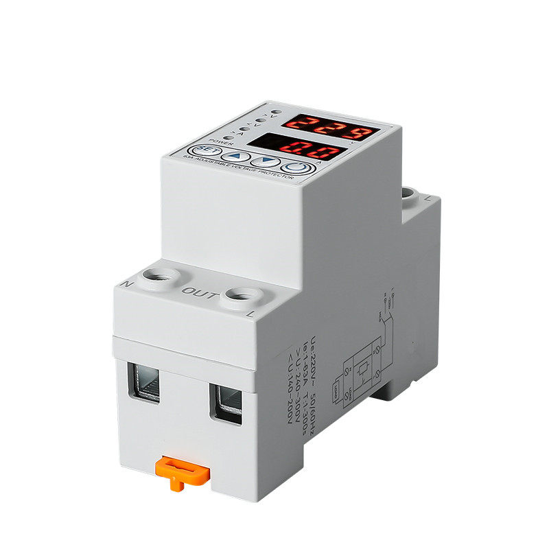 自复式过欠压保护器63A 2P电流电压大小可调过流过压欠压延时保护,淘宝优惠券,粉丝福利购,淘宝优惠卷