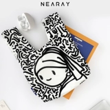 Оригинальная дизайнерская сумка на запястье, портативный тканевый мешок для выхода на улицу