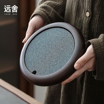 Far-house Absorbent Alumina Dry Foam table Small tea tray Home Pot Bearing Zen Purple Sand Pot with teapot base jug cushion