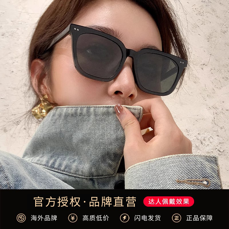 墨镜女防晒防紫外线强光偏光近视太阳镜茶色眼镜男士潮开车遮光-图2