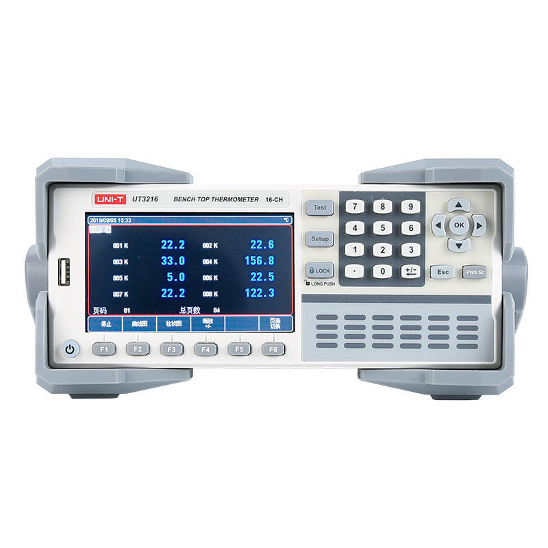 优利工业UT3224/UT3232多路测试仪24/32路热电偶测量仪 - 图3
