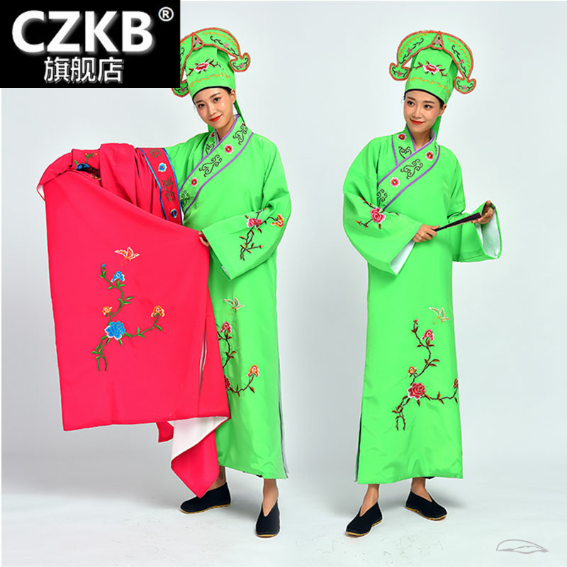 江南四大才子古装服装演出服北儿童衣服伴郎服小品帽子唐伯虎 - 图2