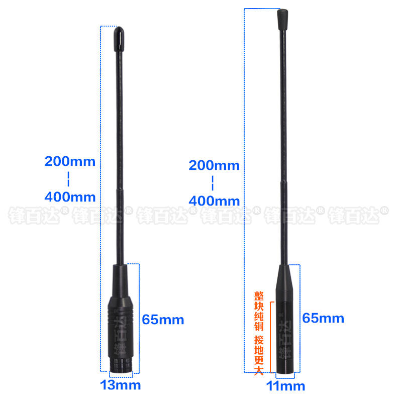 LORA网关433mhz全向高增益数传模块软鞭天线230 315兆450-470-510MHz 566-600-626MHz 606-678MHZ软胶棒天线 - 图1