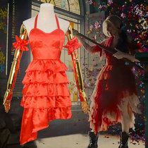 X Contingent: Full Force Build-up Suicide Squad 2 Joker Women Halle Quinn Halloween Cos Costume Zj