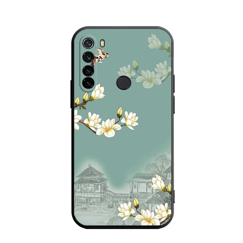 适用于红米note8手机壳hm新款小米note8个性M1908C3JE潮男n8新款nont8花朵n0te8创意hm闹特八卡通noet8保护套 - 图3