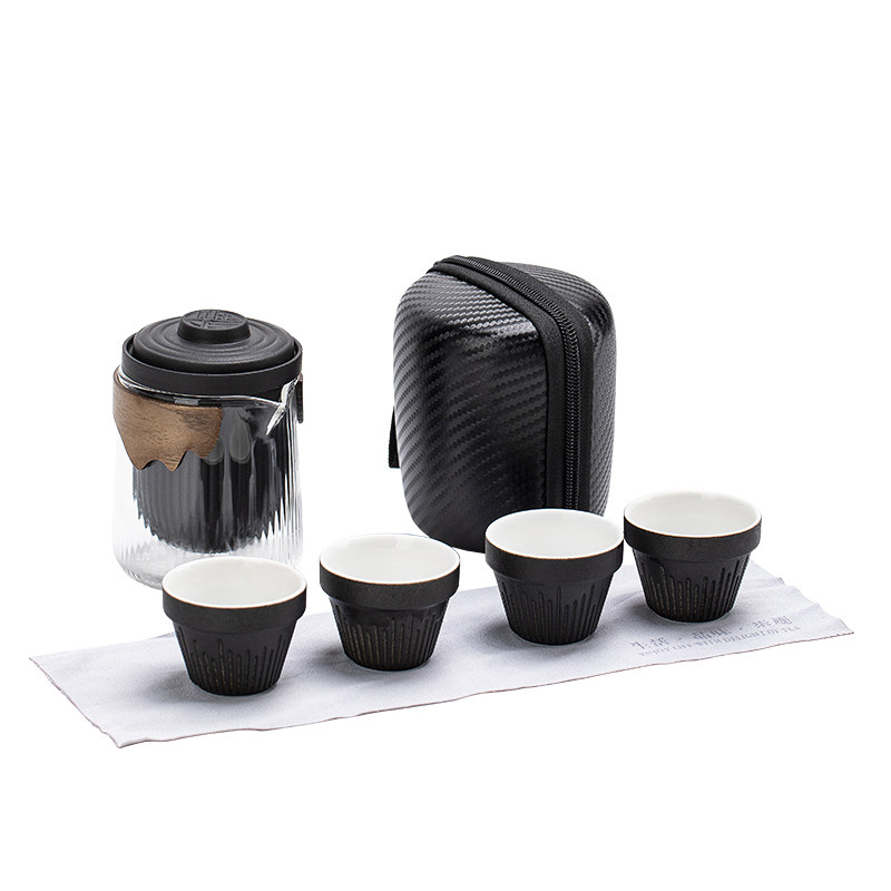 Glass tea set Quick Guest Cup Tea Maker Artifact