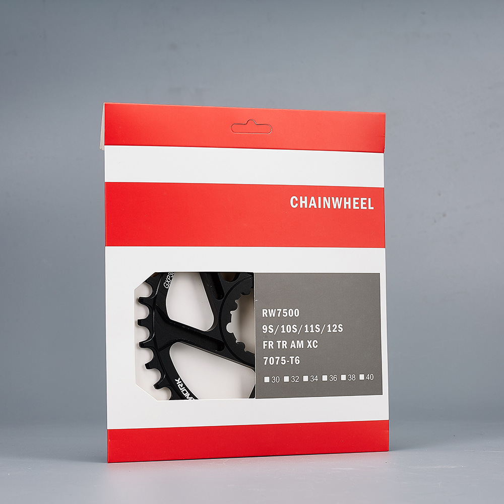 山地车单盘GXP直装式一体盘 正负齿圆盘 盘片32/34/36/38T 3/6mm - 图1