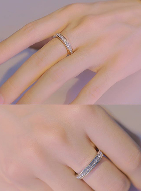 CK满天星明星同款情侣戒指