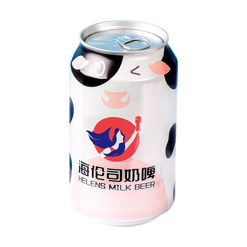 300ml*2罐【海伦司】网红奶啤乳酸菌饮料