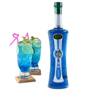 溢香源蓝柑糖浆奶茶专用焦糖风味糖浆香蜜吧台气泡水原料薄荷果露