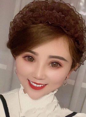盖头女回帽子女遮白发神器包头帽