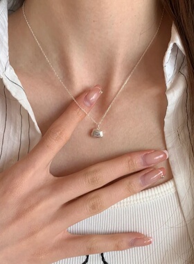 甜美清新kitty项链锁骨链女