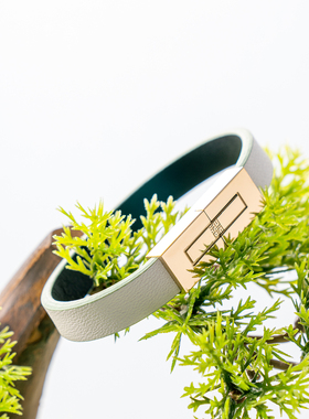 情侣皮质简约香薰香味手链手环