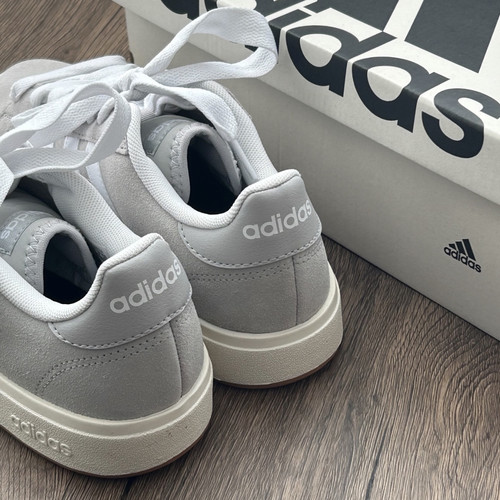 adidas GRAND COURT BASE 00s 阿迪板鞋灰色板鞋低帮 IH6185 - 图2