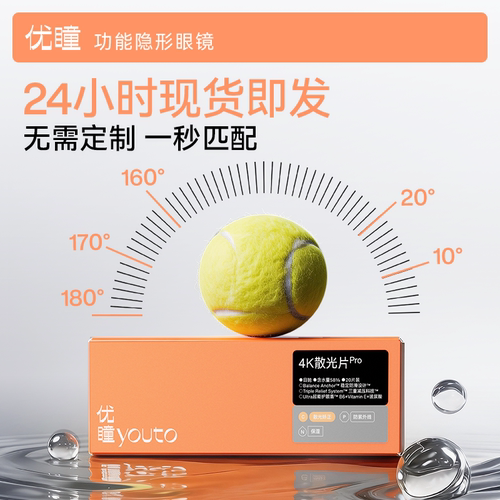 试用装】优瞳散光pro隐形眼镜日抛5片近视带度数透明矫正无需定制 - 图2