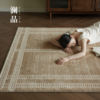 Lanpinzhigui Oriental wabi-sabi waterproof and stain-resistant carpet