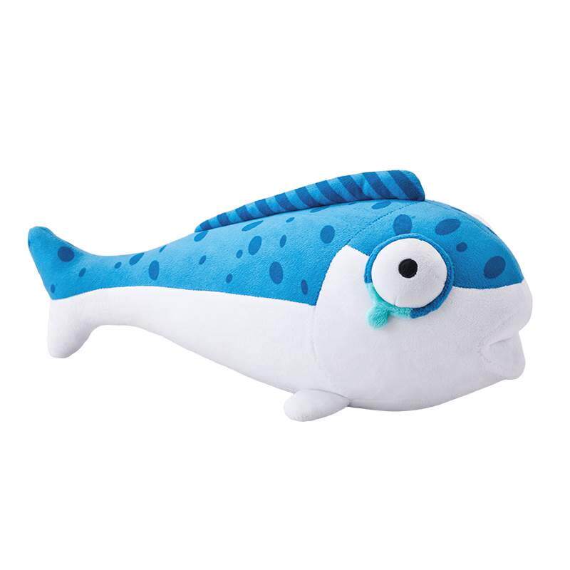 蛋仔派对蛋仔派对周边公仔咸鱼棒玩偶闲鱼按摩锤睡觉毛绒抱枕小鱼武器道具