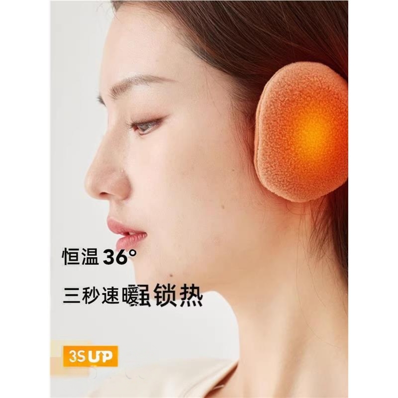 冬季分体耳罩男保暖耳包防风防冻加绒女士跑步护耳无间耳套耳捂子 - 图2