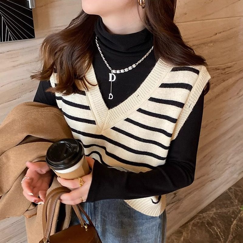 纯棉长袖T恤女高领打底衫修身百搭2026年新款堆堆领时尚洋气上衣,淘宝优惠券,粉丝福利购,淘宝优惠卷