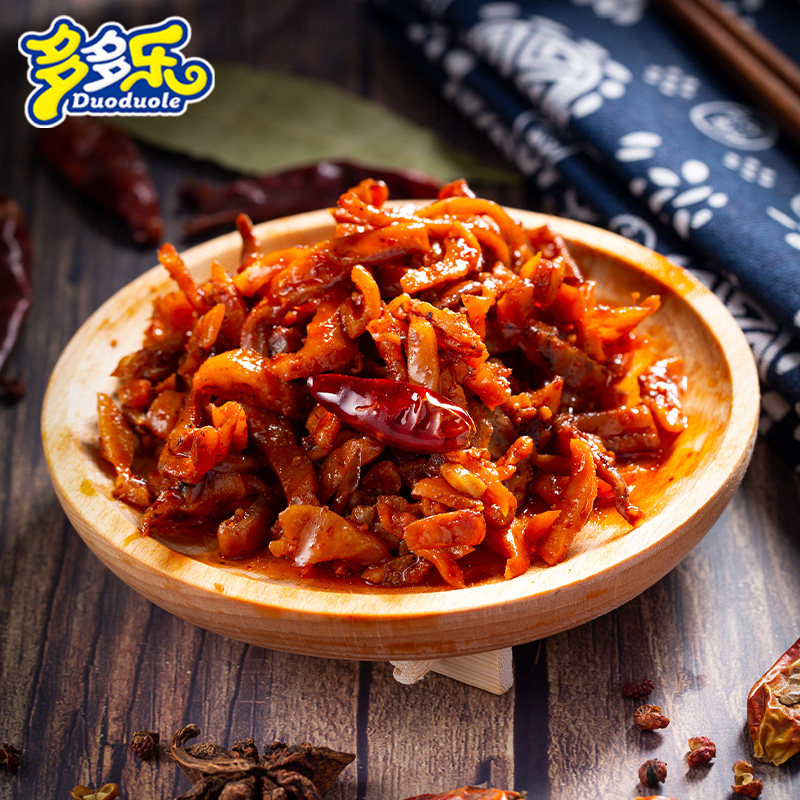 多多乐休闲海味熟食小包装鱿鱼丝 多多乐即食鱿鱼零食