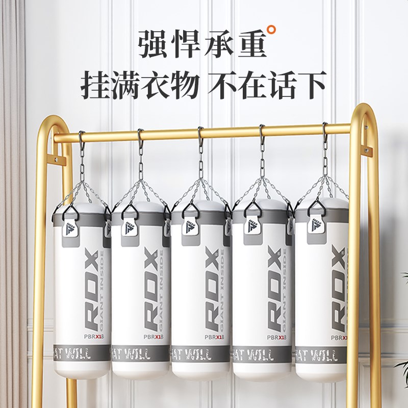 晾衣架落地折叠家用晒衣架卧室阳台挂衣架子简易室内单杆式衣帽架 - 图3