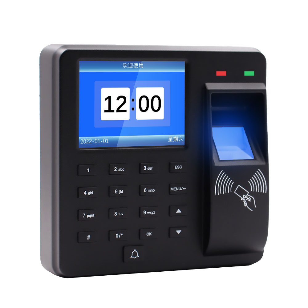 Attendance fingerprint recognition access control system M10 password card swipe all-in-one machine office apartment smart lock foreign trade