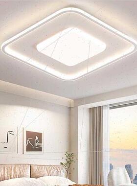 Ultra-thin led ceiling light simple modern master bedroom li