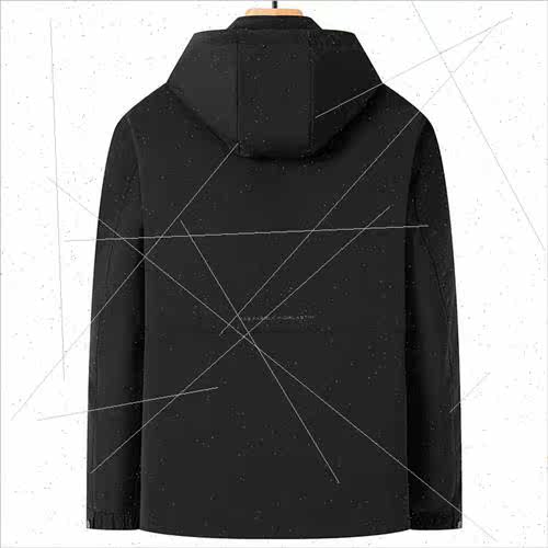 Dad spring jacket middle-aged men spring fall jacket 50 year - 图2