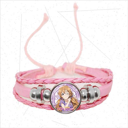 Accessories Love ve All Stars Time Gemstone HWoven Pink Brow - 图0