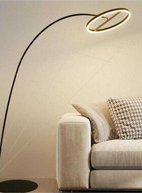 Minimalist light luxury fishing lamp living room sofa vertic