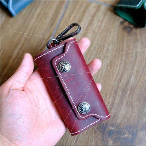 Fashion leisure simple key bag carry good thing Korean retro - 图2