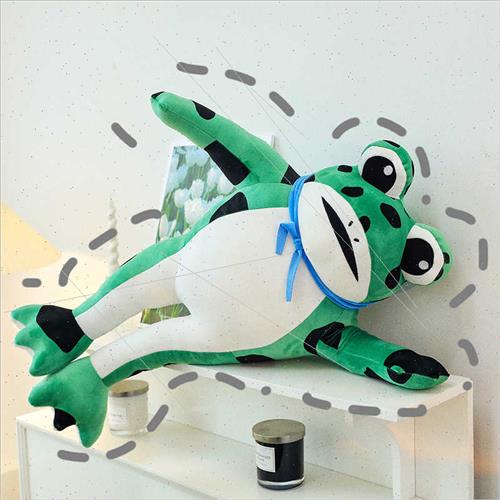 Frog plush toys sell pup frog funny children sleep wh soothi