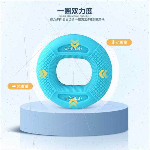 New licone Double Sngth Grip Wrist Sngth Arm Muscle Training - 图1