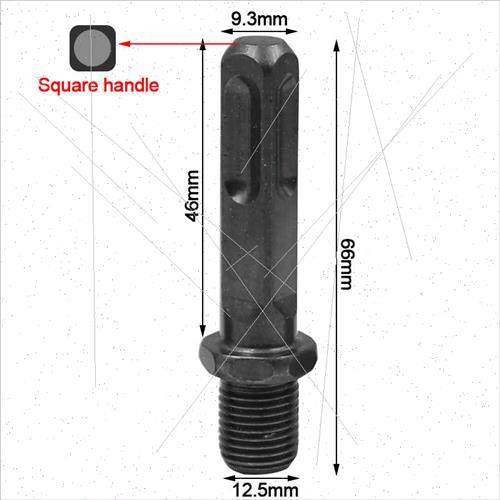 Round handle square handle electric spanner square water dri - 图2