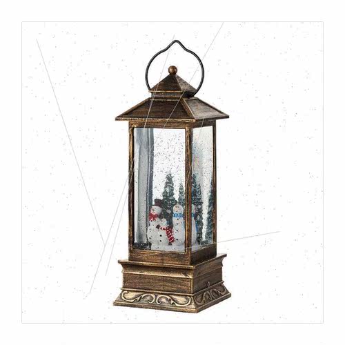 Christmas decorations water globe lights wind lights automat - 图3