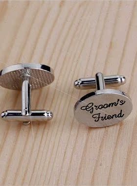Europe Uned States fashion wedding French engraved cufflinks