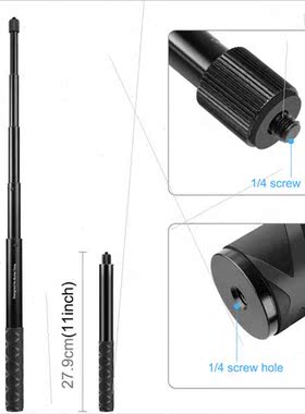 适用Insta360 ONE X Belt Bracket Hidden Selfie Stick Kit GoPr