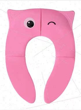 Children toilet seat folding potty washable travel baby pott