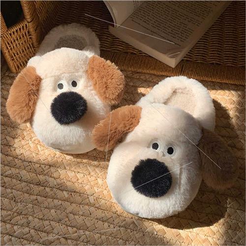 Autumn winter home warm bedroom soft bottom moon shoes new