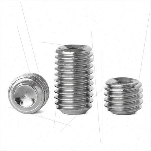 304 hexagon socket set screws DIN916 stop top wire concave e - 图0